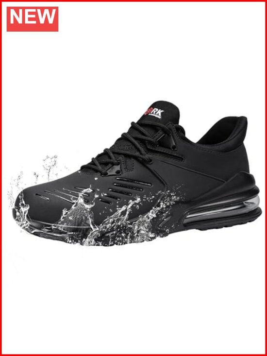 Steel Toe Work Sneakers Waterproof Slip Resistant Lightweight Indestructible